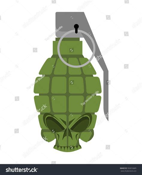 1371 Skull Grenade Images Stock Photos And Vectors Shutterstock