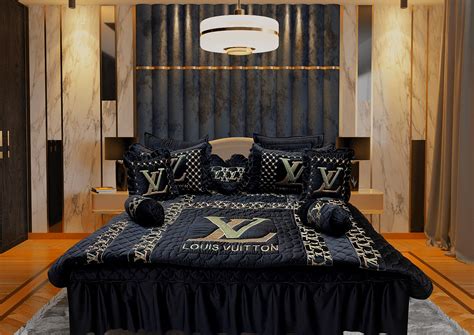 lv black color rednbed