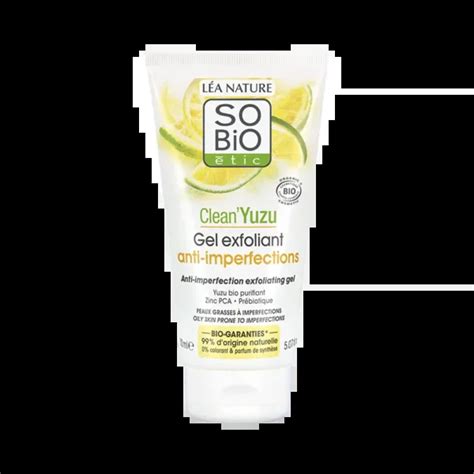 So Bio Clean Yuzu Gel Exfoliant Ml P Comme Para