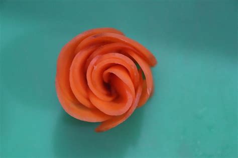 How To Make Carrot Rose Diy Step By Step Beautiful Beautiful Roses