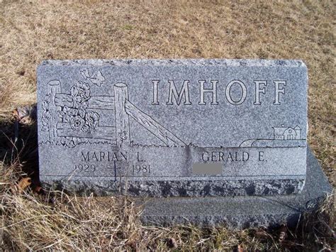 Marian Lucille Tomlinson Imhoff 1929 1981 Find A Grave Gedenkplek