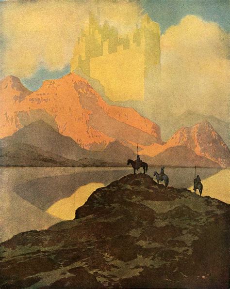 Illustration Maxfield Parrishs Arabian Nights 1909