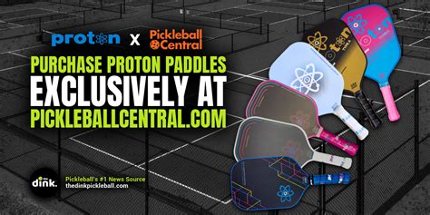 Highly Anticipated Proton Line of Paddles Now Available at Pickleball ...