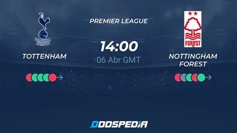 Tottenham X Nottingham Forest Placar Ao Vivo Palpites Estat Sticas