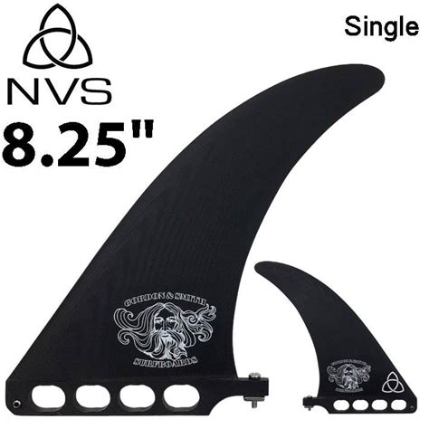 NVS Fin ロングボード用フィン サーフ フィン G S GYPSY SINGLE FIN 825 ジプシー シングル Naked Viking Surf ロングボードボード