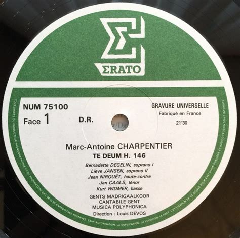 Marc Antoine Charpentier Te Deum Laudate Dominum Magnificat