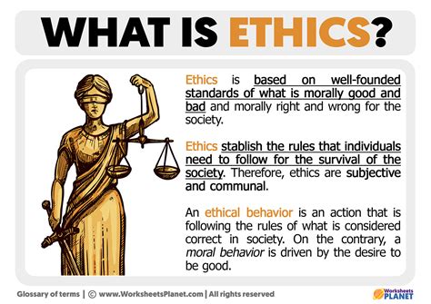 What Is Ethics Definition Of Ethics