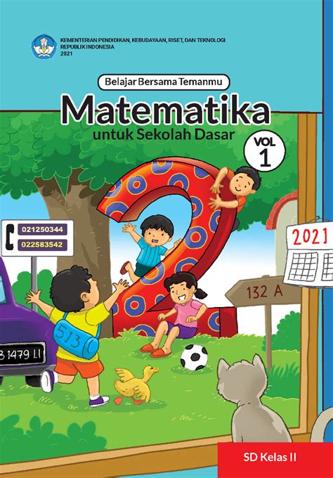 Matematika Untuk SD Kelas II Vol 1 Buku Kurikulum Merdeka