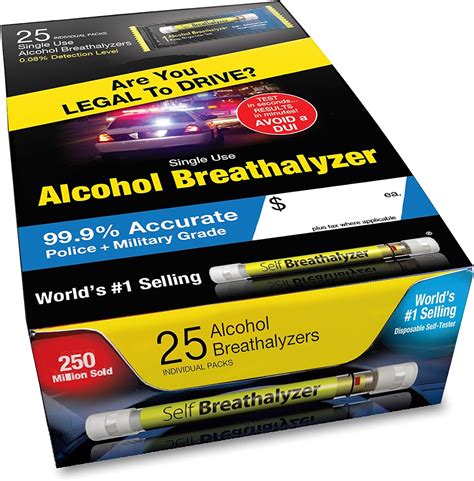 Amazon.com: Self Breathalyzer Party Pack : Everything Else