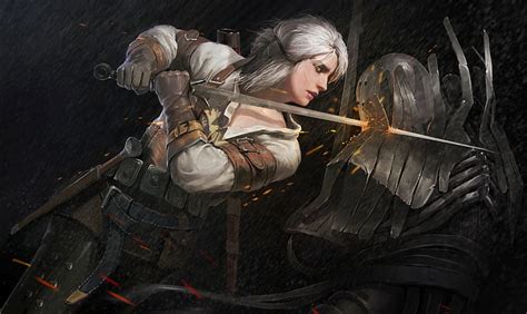 Hd Wallpaper Cd Projekt Red The Witcher 3 Wild Hunt Video Games Ciri Wallpaper Flare