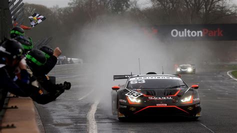 Lamborghini British GT Oulton Park Victory A Dazzling Start To The