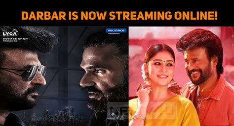 Darbar Is Now Streaming Online Nettv4u