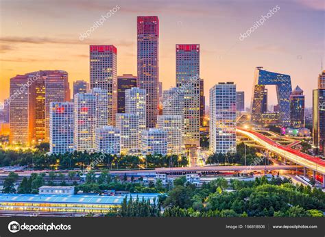 Beijing, China Skyline — Stock Photo © sepavone #156818506