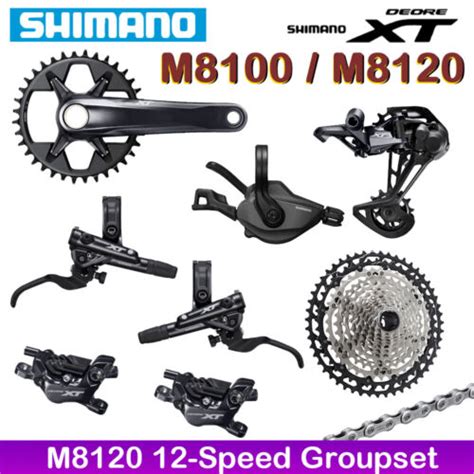 New Shimano Xt Bl M Br M X Speed Mtb Groupset Piston Disc