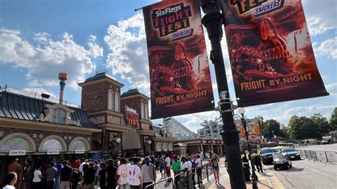 Six Flags Over Georgia Fright Fest Opening Night 2022 House Povs Scare Zones And More