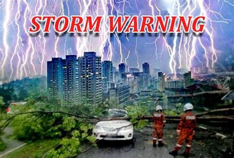 Metmalaysia Issues Thunderstorm Warning Across Malaysia The Star