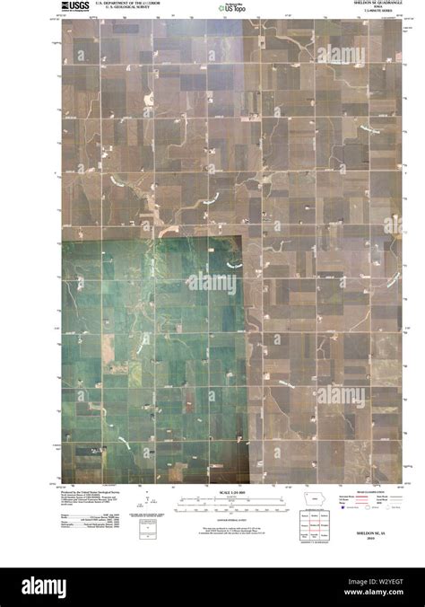 Sheldon iowa map hi-res stock photography and images - Alamy