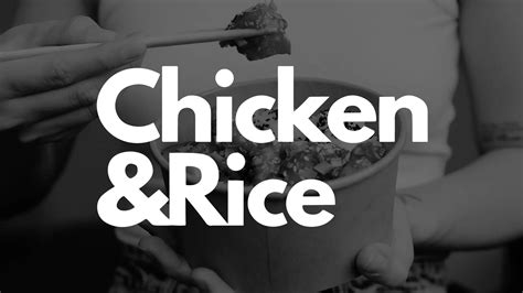 Meal Prep Marketing Agency, Chicken & Rice