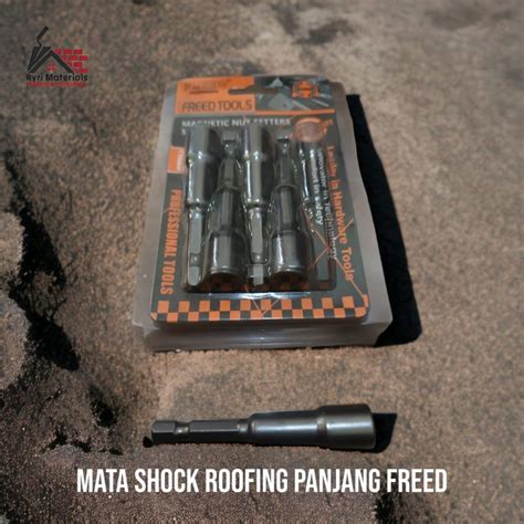 Jual Mata Shock Roofing Panjang Freed Magnetic Nut Set Freed Pcs