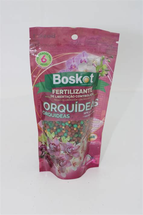 Adubo Boskot Orquídeas 100gr Horto Girassol