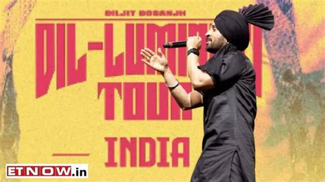 Diljit Dosanjh Dil Luminati India Tour 2024 Pre Sales Sold Out What