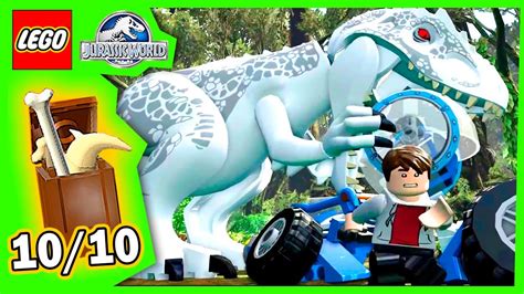 Lego Jurassic World 142 Vale Da Girosfera 100 Anquilossauro Esqueleto Todos Os Minikits Youtube