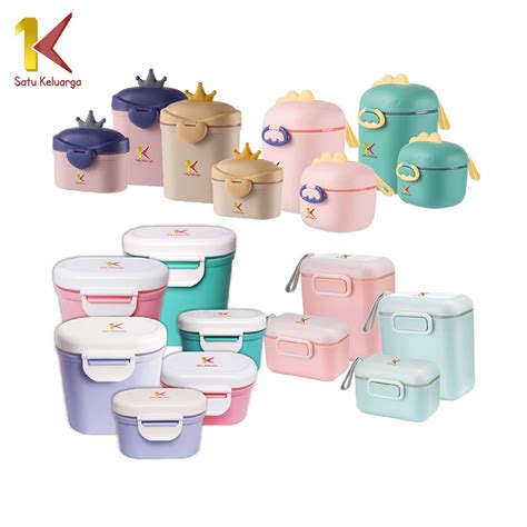 Jual Satu Keluarga Toples Susu Bubuk C Tempat Kotak Wadah Penyimpanan