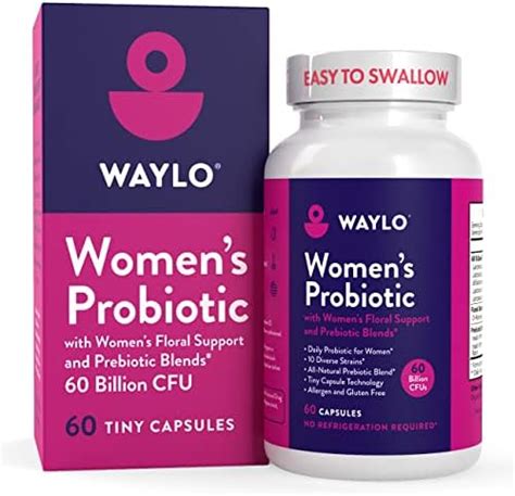 Probiotics For Women Easy To Swallow Tiny Capsule With