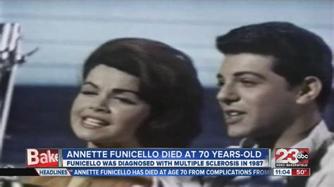 Annette Funicello Dies At 70 Years Old Youtube