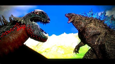 Godzilla Vs. Red Death by TREX096 on DeviantArt