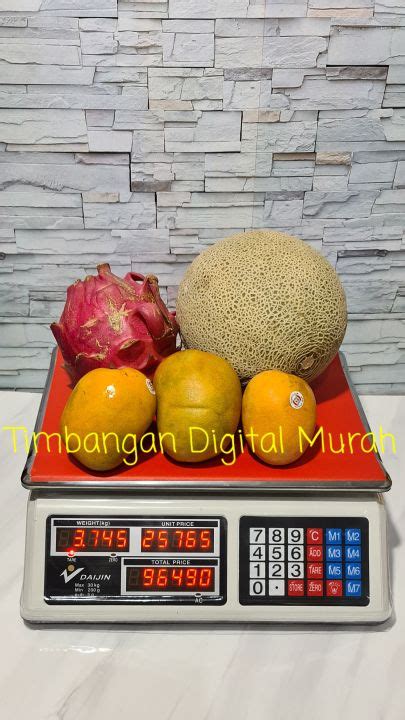 Timbangan Digital 30kg DAIJIN Timbangan Buah Sembako Paket Timbangan