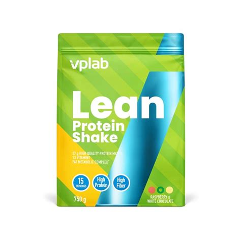 VPLAB Lean Protein Shake Raspberry White Chocolate P