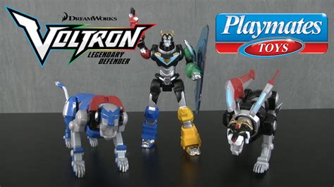 Voltron Blue Lion Black Lion And Sword Attack Voltron From Playmates