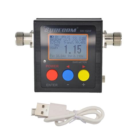 Surecom SW 102HF 1 5 70MHz Power S W R Meter 120 W Permanently