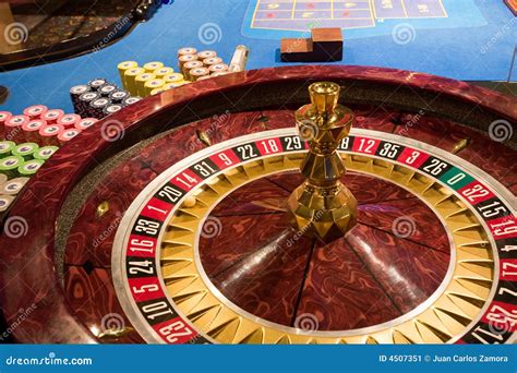 Roulette Table in the Casino Stock Image - Image of player, machine ...