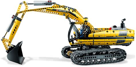 Lego Technic Motorized Excavator Motorisierter Raupenbagger