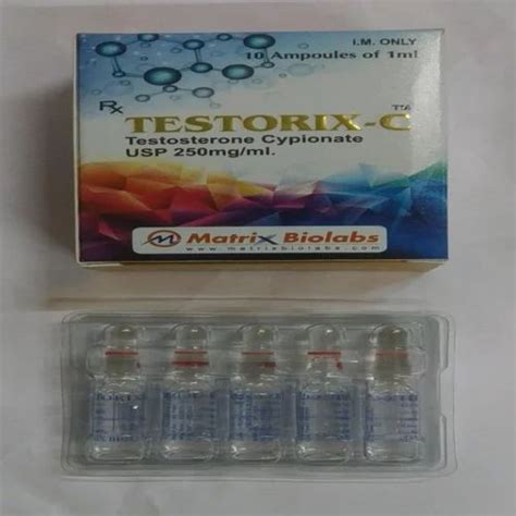 TESTORIX C INJ, Packaging Size: 1ml, 250 mg at ₹ 2900/vial in Nagpur ...