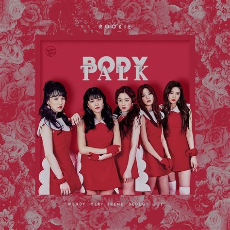 Red Velvet Body Talk By Tsukinofleur Red Velvet Velvet Album Cover Design