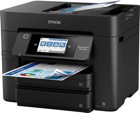 Amazon Epson Workforce Pro All In One WF 4833 Color Inkjet