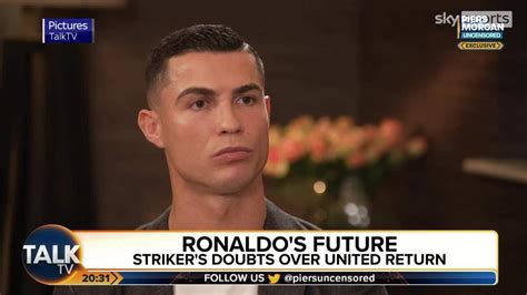 Cristiano Ronaldo Interview Man Utd Initiate Appropriate Steps After