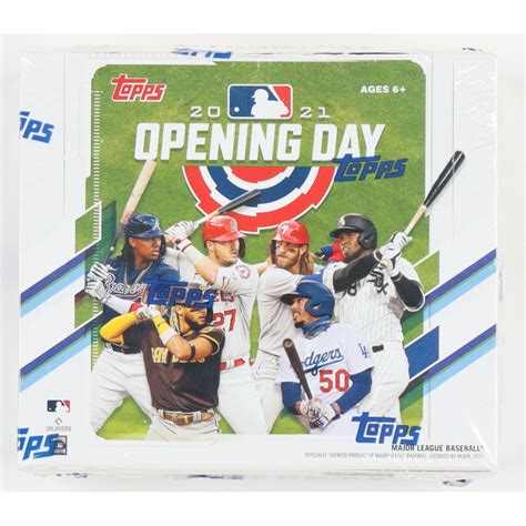 Topps Opening Day Baseball Hobby Box With Packs Pristine