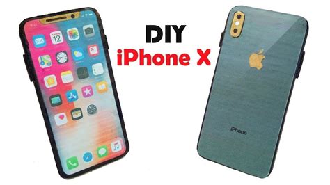 How To Make Phone From Cardboard Diy Apple Iphone Diy Apple Iphone