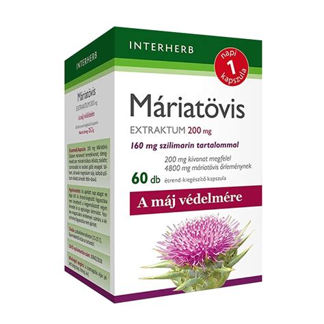 Interherb NAPI1 Máriatövis Extraktum 60 db Interherb