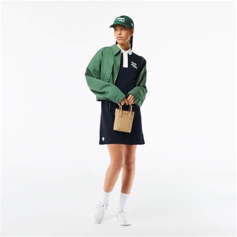 Robe Femme Lacoste Sport Édition Roland Garros En Mini Piqué Robes