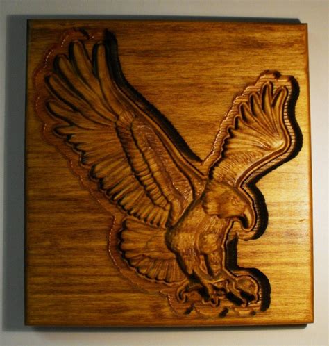 Eagle Wood Carving