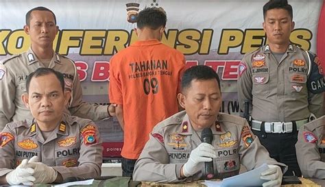 Polisi Tangkap Sopir Truk Maut Tewaskan Polisi Di Bangka Tengah