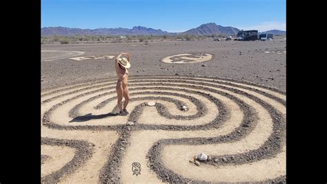 Boondocking At The Magic Circle Near Quartzsite Arizona YouTube