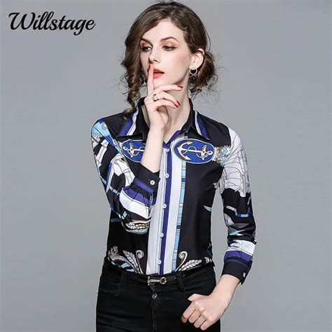 Willfase Nova Blusa De Manga Comprida Para Mulheres Camisa Casual E De