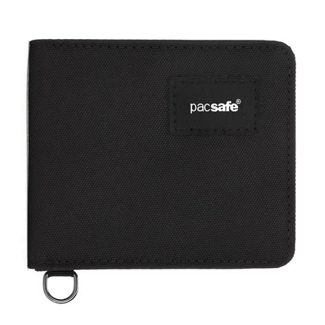 Buy Pacsafe Rfidsafe RFID Blocking Bifold Wallet Black In Singapore