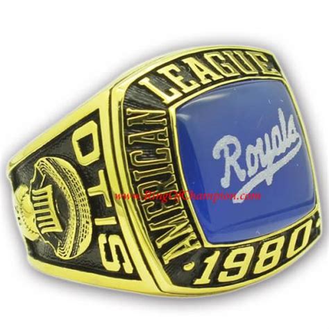 Kansas City Royals America League Baseball Championship Ring